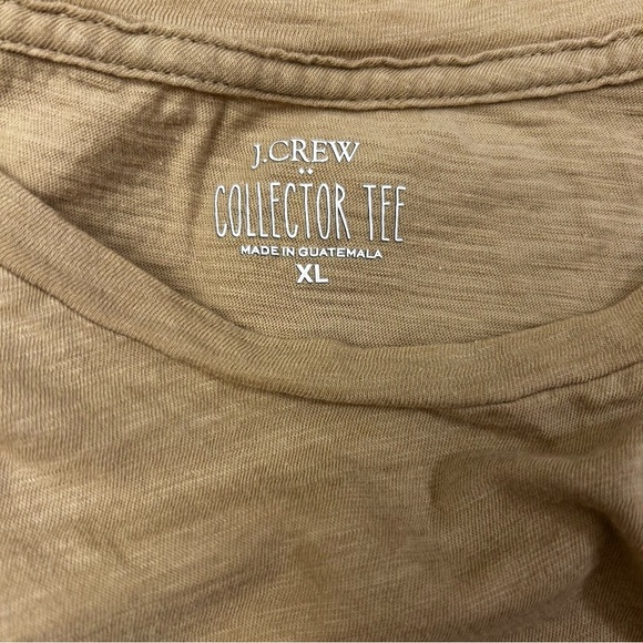 J. CREW Artist Series Graphic Tee with Blue Cafe Design - Picture 10 of 10